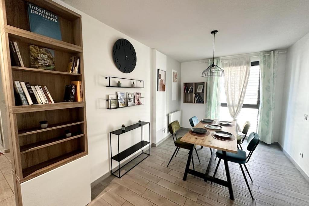 Bel Appart Design 2Ch, Mairie, Pkg, Wifi, Terrasse, Port Marianne Montpellier Exteriör bild