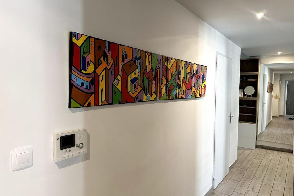 Bel Appart Design 2Ch, Mairie, Pkg, Wifi, Terrasse, Port Marianne Montpellier Exteriör bild