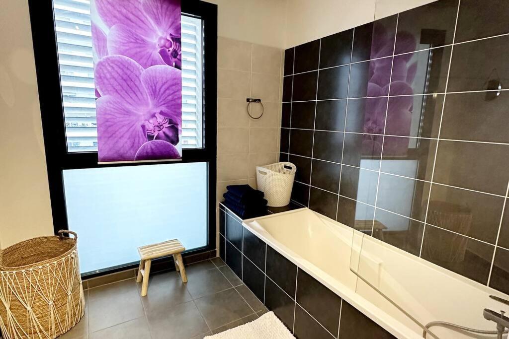 Bel Appart Design 2Ch, Mairie, Pkg, Wifi, Terrasse, Port Marianne Montpellier Exteriör bild